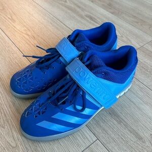 Adidas Powerlift 3 Lifting Shoes, Blue, size 10